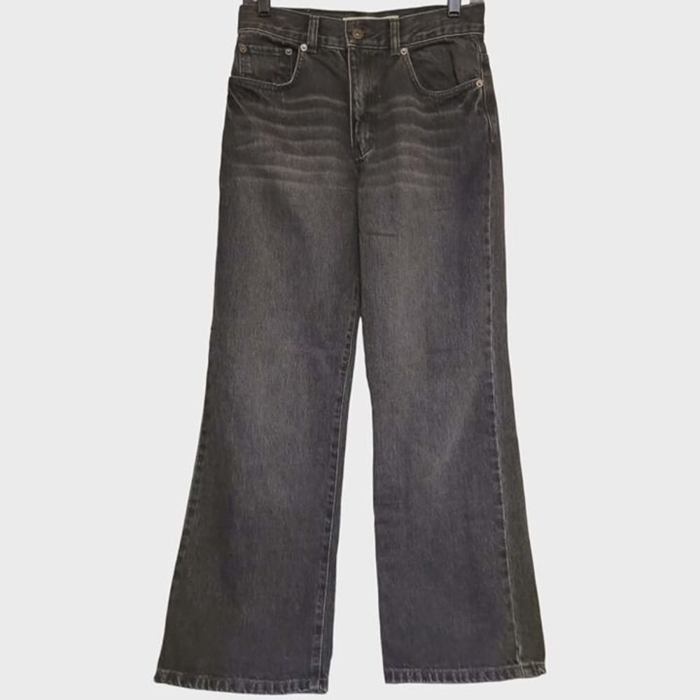 Urban Pipeline Boys 16R Charcoal Denim Straight Jeans, Adjustable Waist Cinch